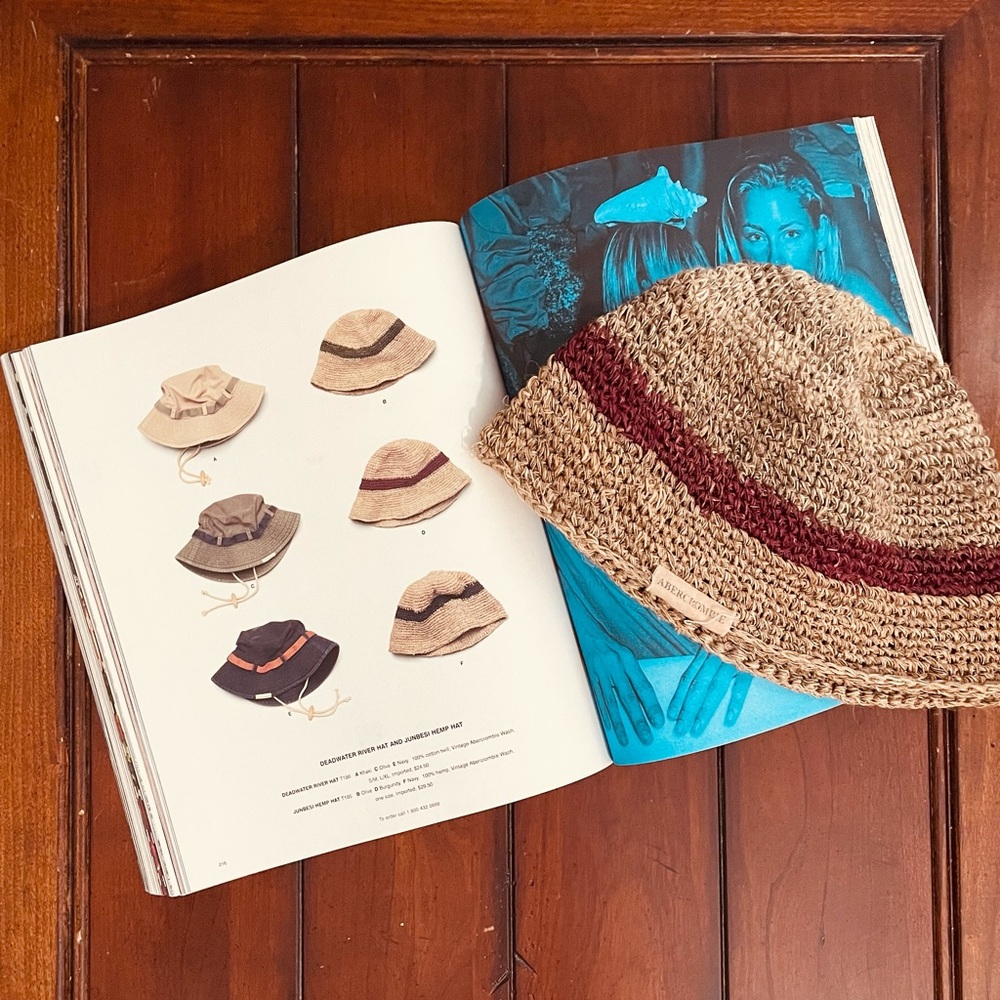 Abercrombie & Fitch “Junbesi Hemp Hat”